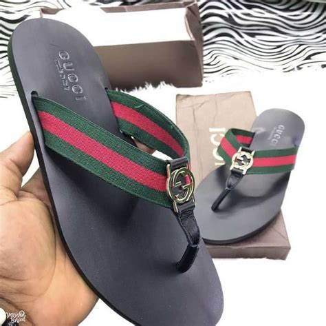 gucci men's slippers|original men's gucci slippers.